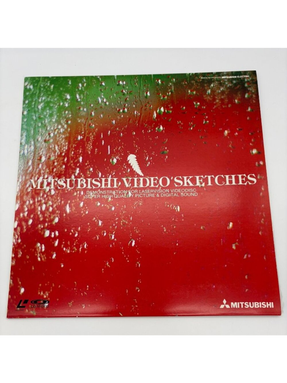 1989 Mitsubishi Video Sketches MLV-002 LaserDisc HDTV Demo Promo AV Vintage